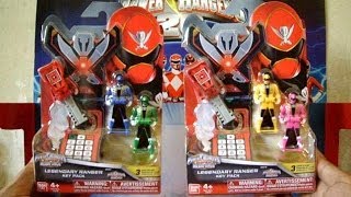 Power Rangers Super MegaForce  Legendary Ranger Key Packs Review Part 4 [upl. by Hamon]