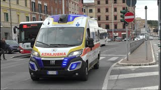 Ambulanza Croce Gialla Ancona in Emergenza  Italian Ambulance in Emergency [upl. by Baerman]