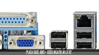 PLACA BASE AM3 ASUS M5A78LM LX V2 [upl. by Mendelsohn]