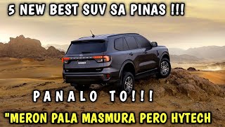 5 NEW BEST 7SEATS SUV SA BANSA AT SAGANA DIN PALA SA FEATURES MAY MAS MURA PALA NA FORD EVEREST [upl. by Euqinaj]