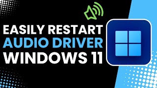 How to Restart Audio Driver in Windows 11 [upl. by Kcirb]