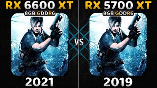 RX 6600 XT vs RX 5700 XT  1080P amp 1440P  14 Games Tested [upl. by Nodnarbal]