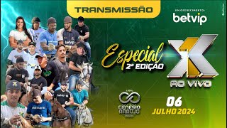 X1 AO VIVO ESPECIAL  SEGUNDA EDIÇÃO  HARAS CARTAXO  SOUSA  PB [upl. by Crosley]