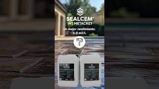 NUEVO SEALCEM® WT METACRET barniz metacrílico para hormigón impreso shorts topciment [upl. by Yentyrb273]