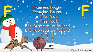 Francine Fourmi  Phonétique Animée [upl. by Sheela]