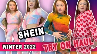 Shein Clothing Haul Winter 2021💖👗👚TRY ON [upl. by Willy916]