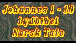 Lydbibel  Johannes 1  10 [upl. by Cahn]