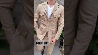 Safari suit for men shortvideo youtubeshorts [upl. by Deelaw]