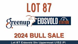 Lot 87 Eidsvold Stn Uppermost U152 P [upl. by Alraep]