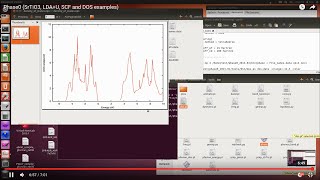 Phase0 SrTiO3 LDAU SCF and DOS examples [upl. by Itsirc]