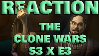 The Clone Wars REACTION  Season 3 Episode 3 quotSupply Linesquot  Star Wars [upl. by Leugimesoj]