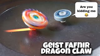 geist fafnir dragon claw vs twisted tempo beyblades metal fight [upl. by Ortensia]