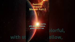 GEMINID METEOR SHOWER PART2 meteor star radiant earth asteroid shorts viralshorts [upl. by Eniamert]