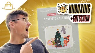 Tierischer Bastelspaß 🎨 STABILO quotSo bin ichquot Adventskalender 2024 🎄  INHALT UNBOXING [upl. by Ahsinad]