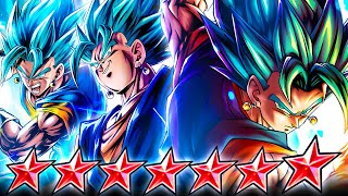 Dragon Ball Legends THE FULL VEGITO BLUE TEAM VEGITO BLUES ALL OVER THE PLACE [upl. by Gwendolyn]