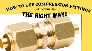 Compression Fitting 101 Everything You Need to Know [upl. by Alleunam]