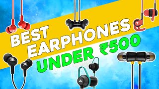 Top 5 Best Wired Earphones Under 500 in 2023 ⚡ Best Earphones Under 500 rs ⚡ Dec 2023 [upl. by Fini176]