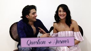 Kinshuk Vaidya amp Shivya Pathania Answer Fanss questions  Exclusive QampA [upl. by Holleran391]