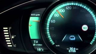 The Volvo V40 Active TFT Display [upl. by Rases]