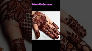 Woo 🥰 beautiful front mehndi designmehndi shortvideo shorts trending instagram tiktok henna [upl. by Zurc237]