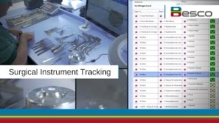 Surgical instrument tracking tool SteMaTo for your Sterile Processing Department SPD  Besco [upl. by Asereht282]