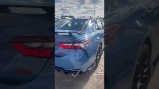 The first 2022 Calvary Blue Camry TRD in Texas 😍 reels shorts shortsvideo shortvideos toyota [upl. by Beller]