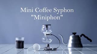 HARIOMini Coffee Syphon quotMiniphonquotDA1SV [upl. by Nevear186]