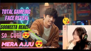 ajju bhai face reveal🥰 total gaming shortsTotalGaming093 totalgamingfacerevealcollab [upl. by Sirah]