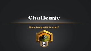 Hearthstone Challenge to the high ranks part 2  Should we switch the deck [upl. by Ahsiemaj]