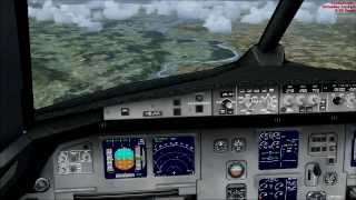 Schweizer Lets Play Flight Simulator X zurück von Hannover nach Bern im Helvetic A319 [upl. by Hulburt]