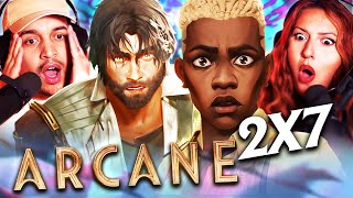 ARCANE SEASON 2 EPISODE 7 REACTION  EKKO IS DOING THE THING  2X7  FIRST TIME WATCHING  REVIEW [upl. by Acisse501]