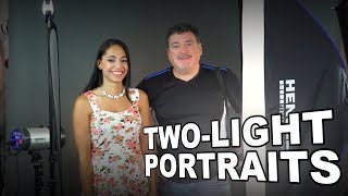 Lighting 5  TwoLight Portraits with Joe Brady [upl. by Llenram391]