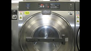 Continental Girbau L1075 CM2 75lb Commercial Washer [upl. by Adnauqahs520]