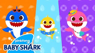 ☀️BEST Summer Baby Shark Stories and Songs  Compilation  Baby Shark Official [upl. by Adnahcal]