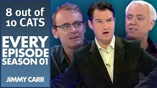 Every Episode From 8 Out of 10 Cats Season 01  8 Out of 10 Cats Full Episodes  Jimmy Carr [upl. by Nnad651]