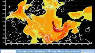 animation of Chernobyls radiation [upl. by Annaer81]