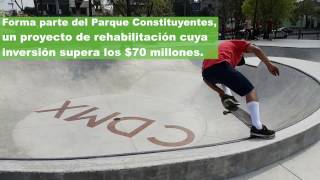 Skatepark Constituyentes [upl. by Eolc]