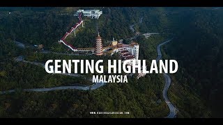 GENTING HIGHLAND MALAYSIA IN AERIAL VIEW [upl. by Takeshi33]