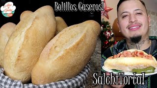 RECETA BIEN EXPLICADA DE COMO HACER BOLILLOS MEXICANOS CASEROS [upl. by Oilasor739]