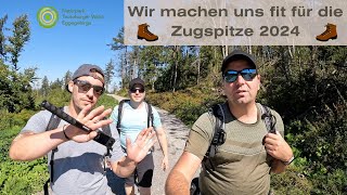 Unsere Vorbereitung für die Zugspitzwanderung  Wandern im Eggegebierge [upl. by Petronille]