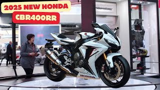 2025 NEW HONDA CBR400RR UNVEILED [upl. by Emelita116]