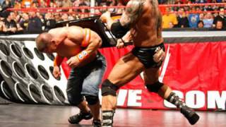 Raw John Cena vs Batista [upl. by Jolie]