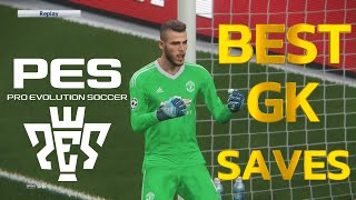 Best Goalkepper Saves in PES  Incredible and Phenomenal Saves [upl. by Whitby]