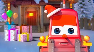 Jingle Bells Christmas Song  More Carols amp Car Cartoons for Babies [upl. by Richma]