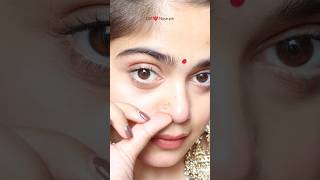 DIY ❤️ nose pin karwachauth nosepin youtube shorts [upl. by Etirugram]