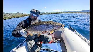 Pesca en el Lago Moquehue [upl. by Padraic]