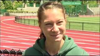 Anne Kesselring Before 2013 Outdoor Championships [upl. by Ettenaej346]