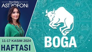 Boğa burcu haftalık burç yorumu 1117 Kasım 2024 Astrolog Demet Baltacı astroloji burçlar haber [upl. by Imena]