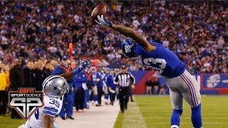 Odell Beckham Jr‘s onehanded catch  Sport Science  ESPN Archives [upl. by Nimsaj545]