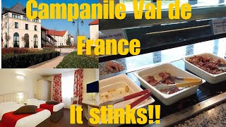 Campanile Val de France Hotel Review Disneyland Paris Partner Hotel that stinks 🏨🚫 [upl. by Willumsen878]